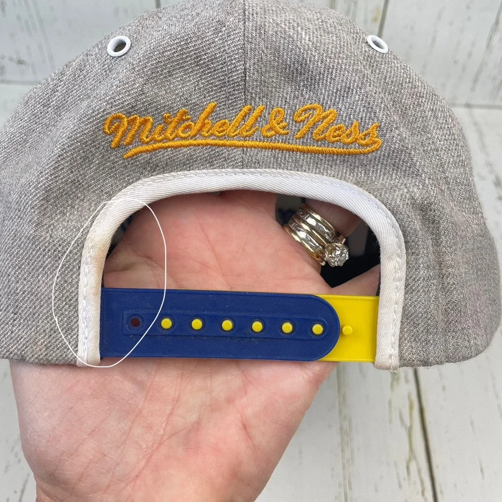 Mitchell & Ness NBA 2014 Championship Golden State Warriors Flat Bill‎ Cap
